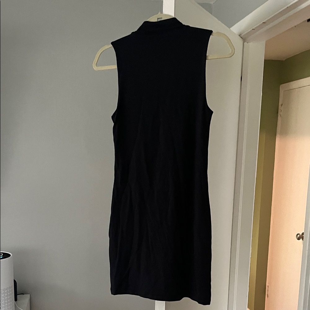 Aritzia Babaton Contour Black Sleeveless Mini Dress, NWOT - Picture 6 of 6